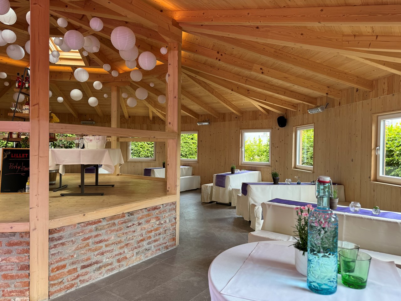 PATRIX Hotel | Restaurant | Bar Informazioni sulle sale da ballo PADIGLIONE PER EVENTI