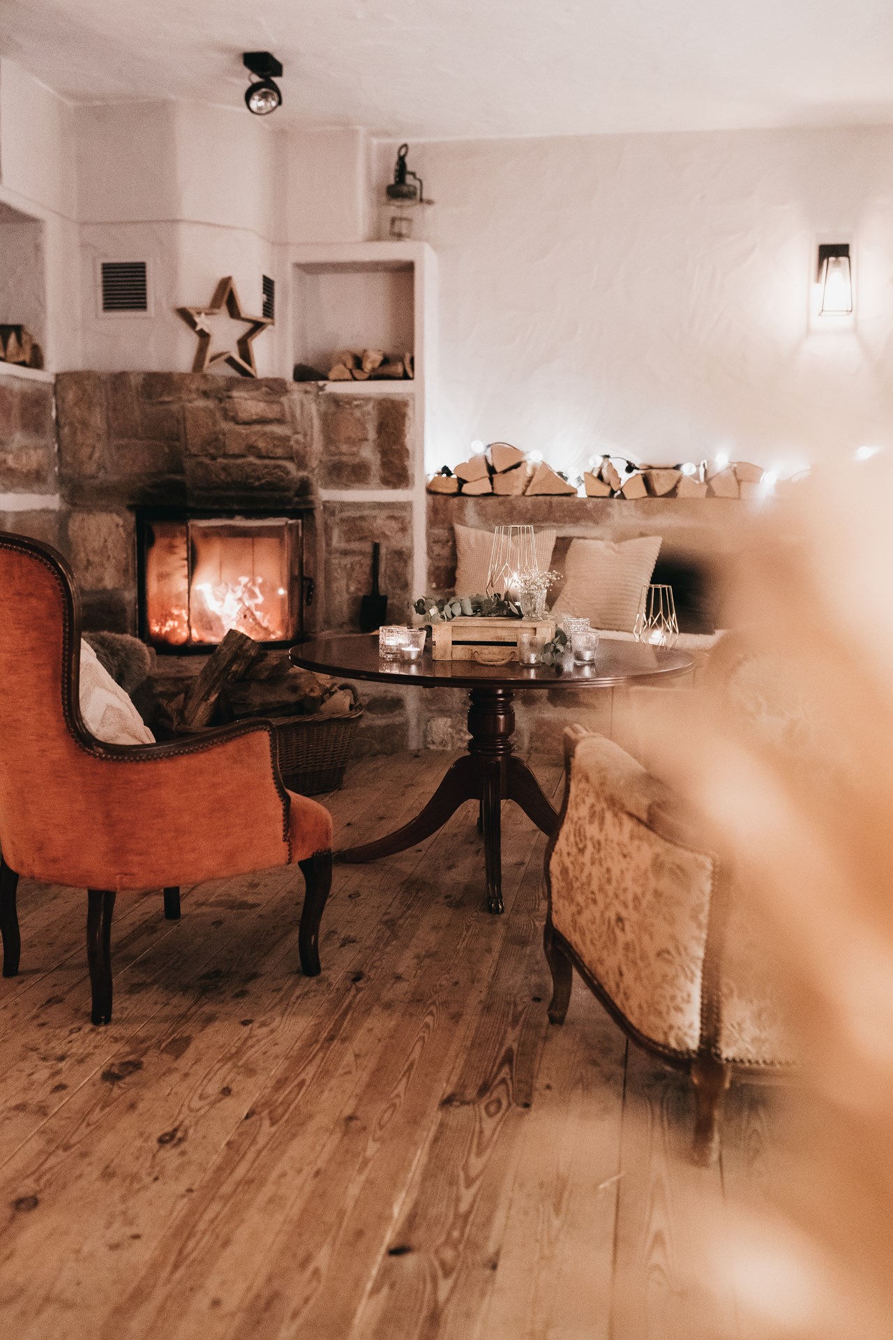 Marienhof Fecher Angaben zu den Festsälen Kaminzimmer