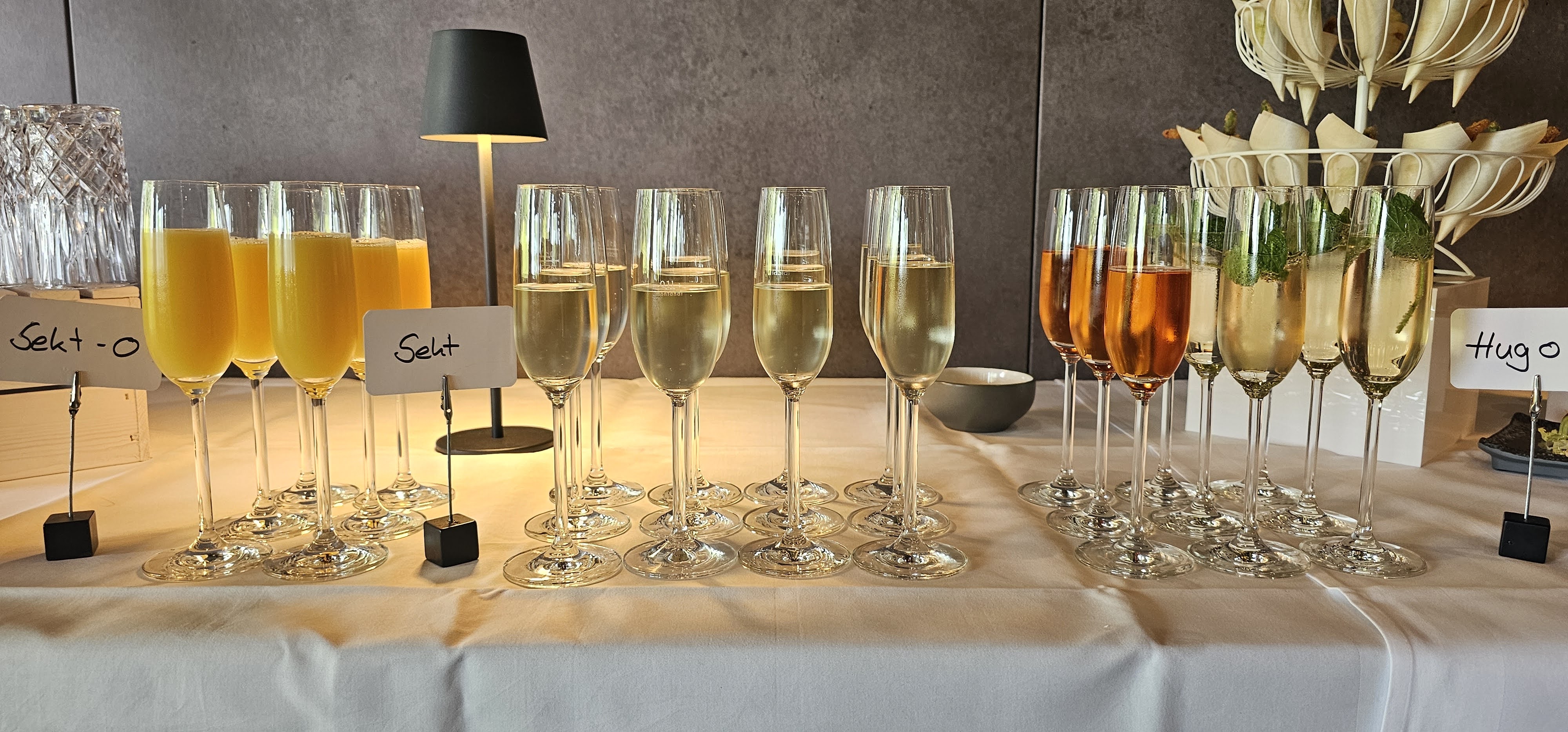 Hochzeitslocation: Sektempfang oder lieber Aperitif? - Kovas