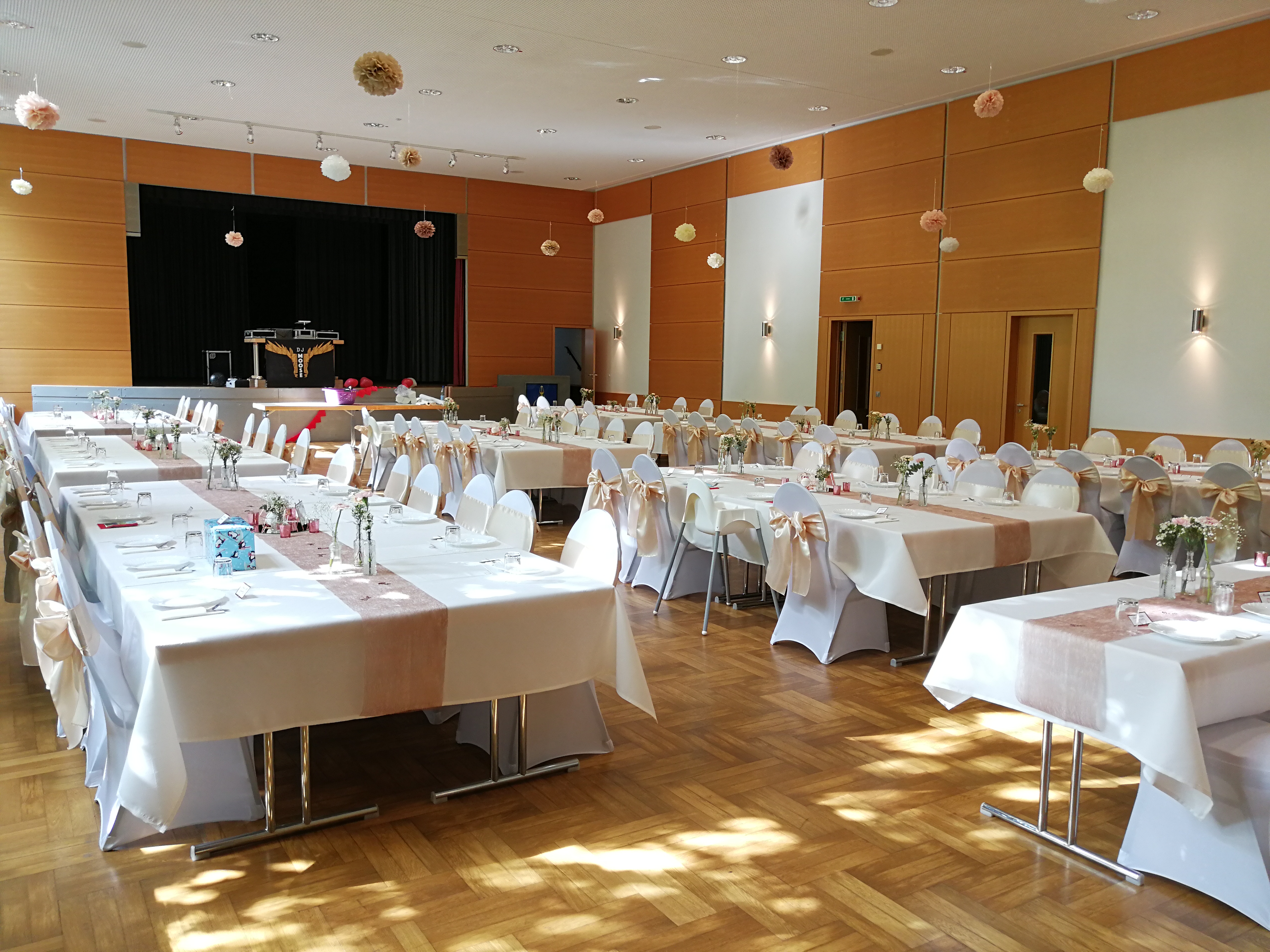 Event-Location-Taubertal Angaben zu den Festsälen Saal