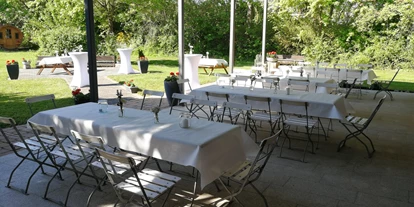 Wedding - Mudau - überdachte Terrasse - Event-Location-Taubertal