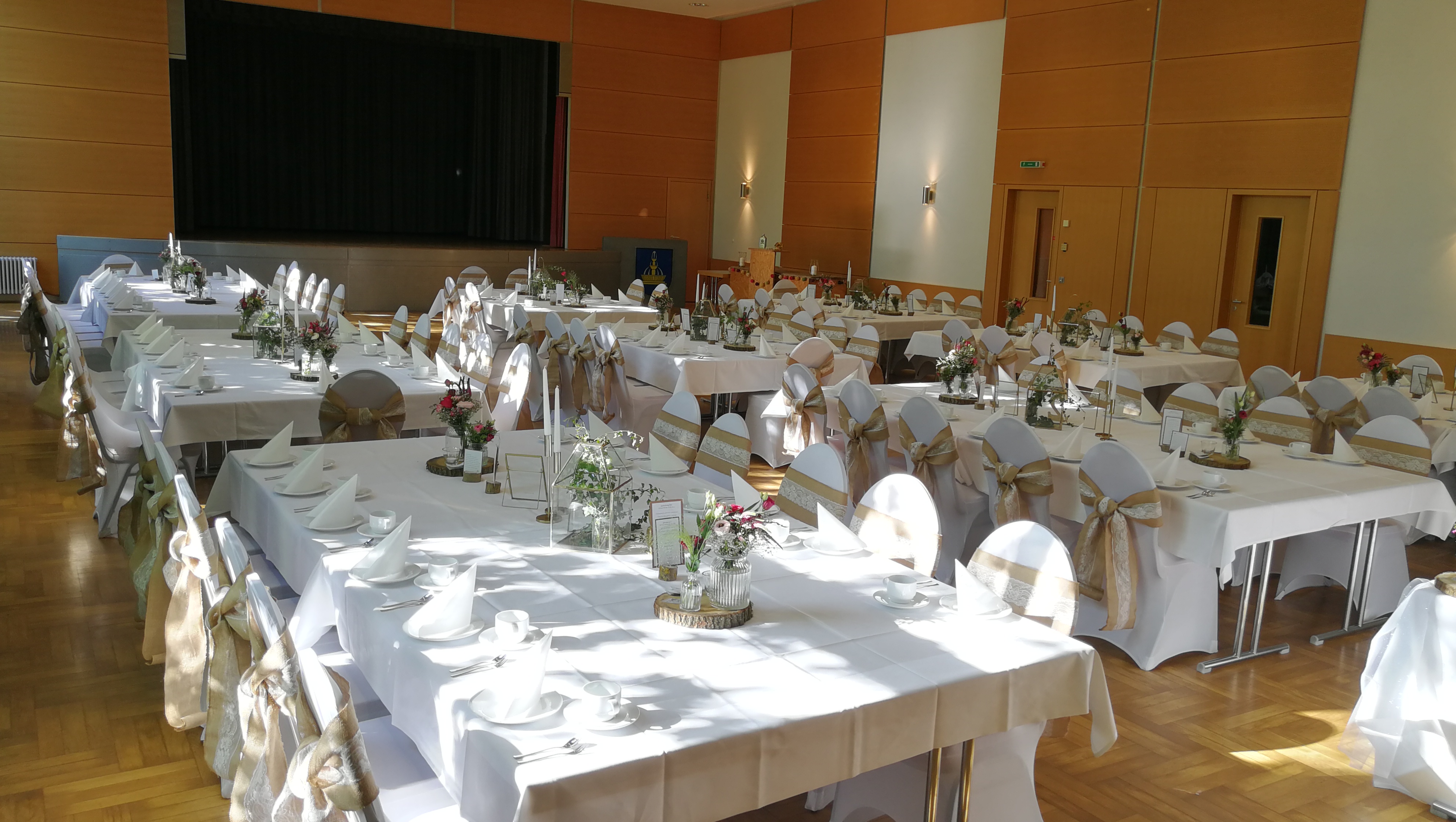 Matrimonio - Mudau - Saal mit Bühne - Event-Location-Taubertal