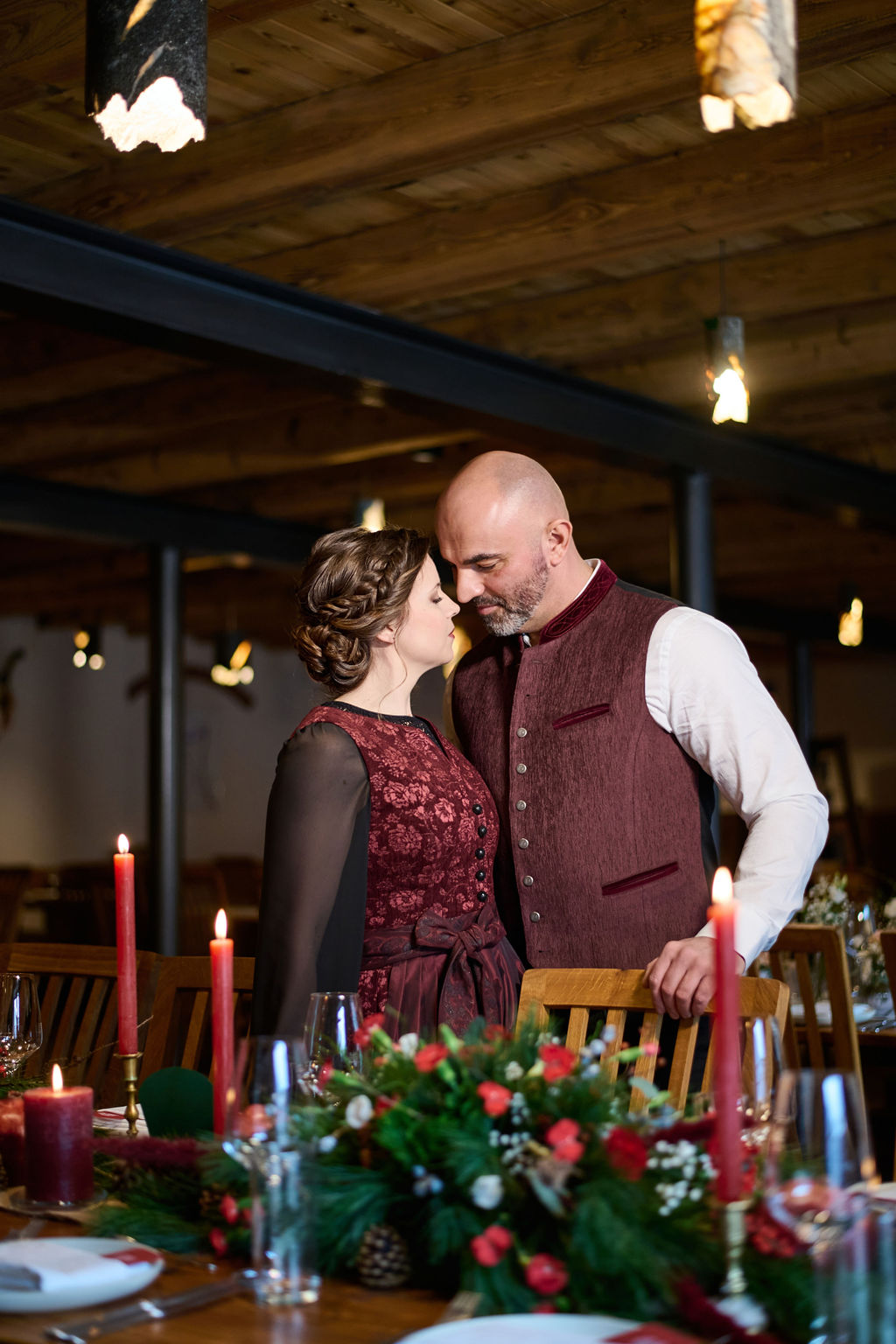 Hochzeitslocation: Romantische Winterhochzeit Weihnachten - Büffelhof Beuerbach