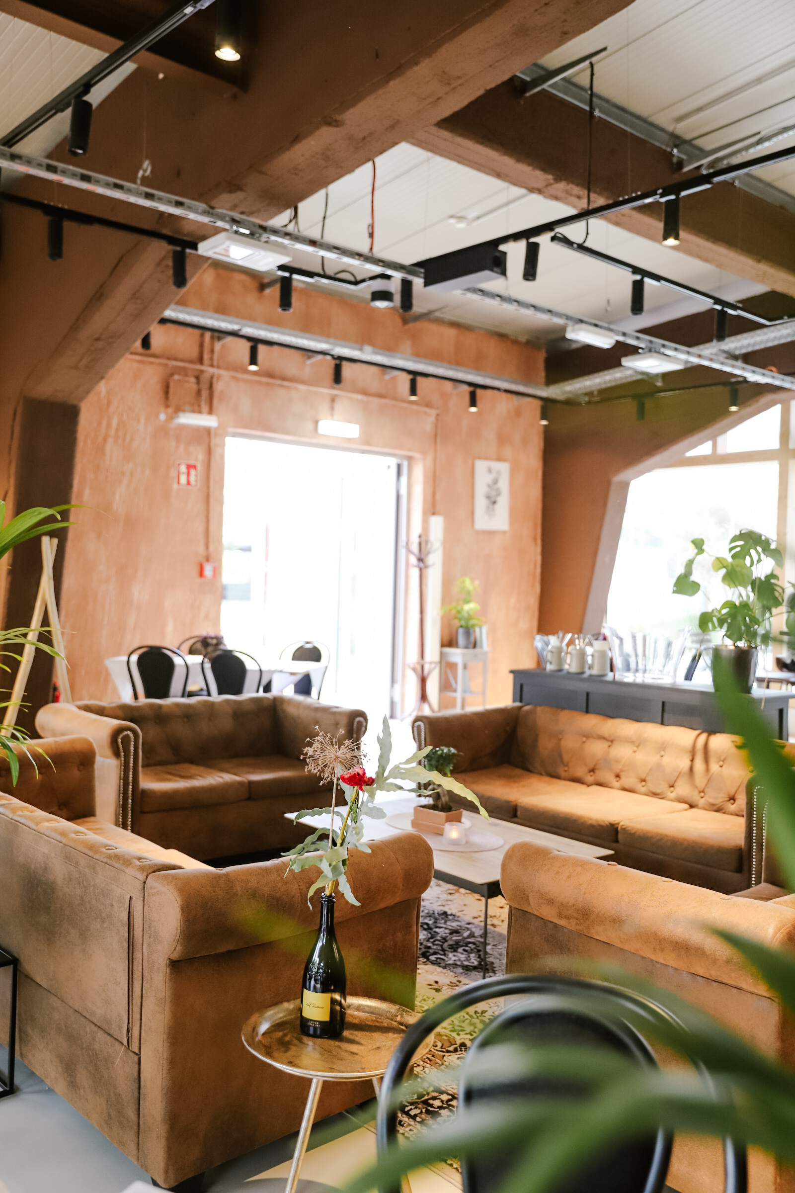 Bruiloft - Heidelberg - Unsere Chilloutarea im apero. - apero