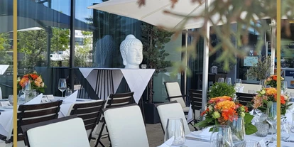 Hochzeit - Geeignet für: Private Feier (Taufe, Erstkommunion,...) - Leonberg (Böblingen) - CHECK INN Restaurant Eventhalle TERMINAL EINS