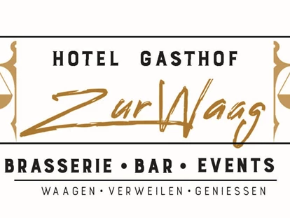 Hochzeit - Wickeltisch - Bad Zurzach - Logo Zur Waag - Hotel Gasthof Zur Waag