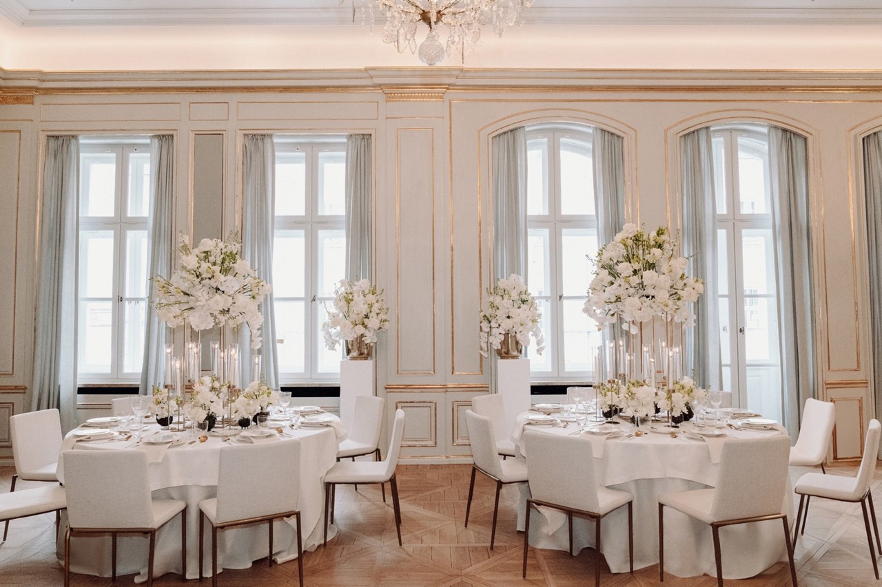 ROSEWOOD Munich Informatie over de balzalen Salon Neuhaus-Preysing