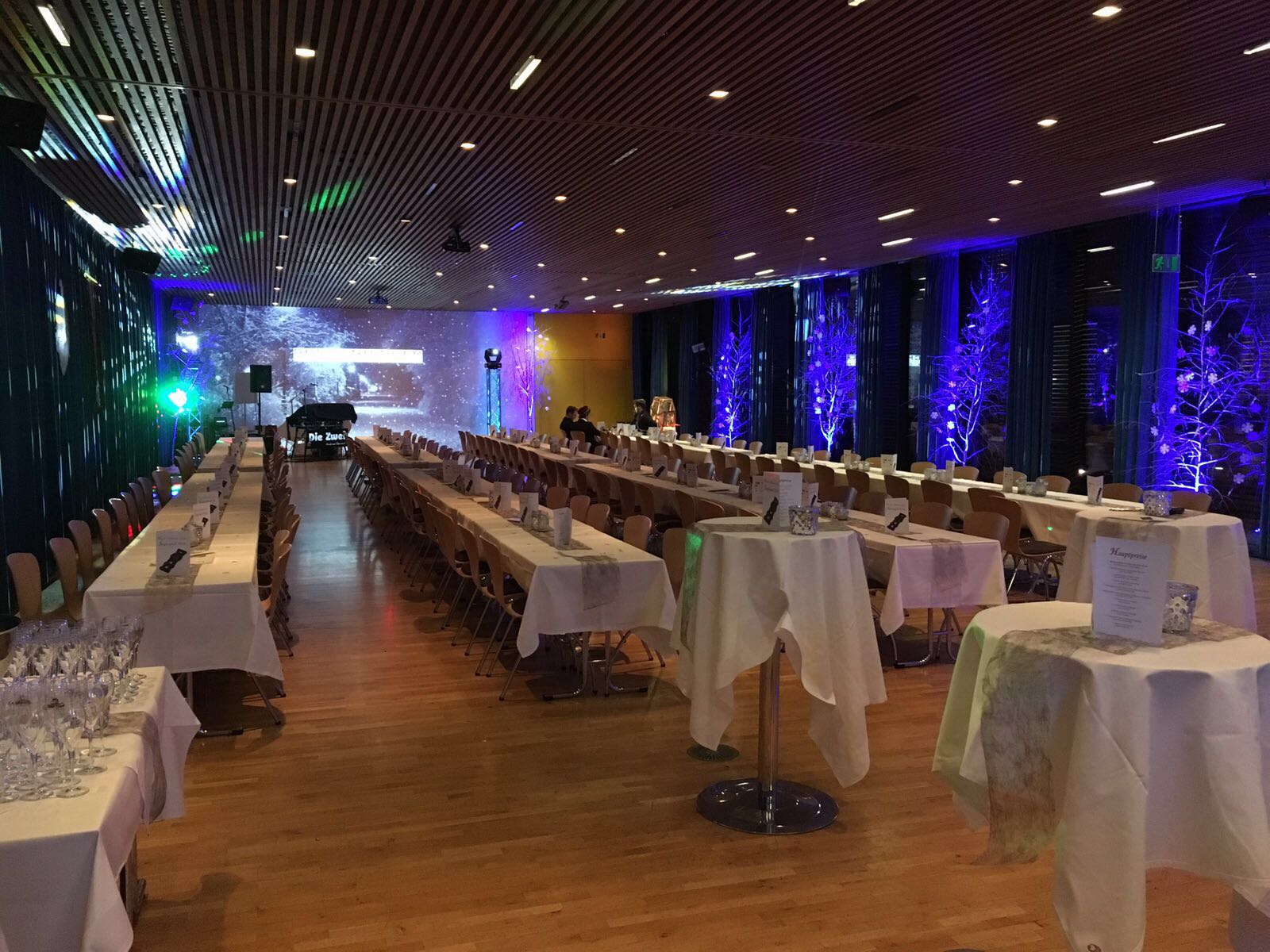 Hochzeit: Der dekorierte Festsaal - Vienna House by Wyndham Martinspark Dornbirn