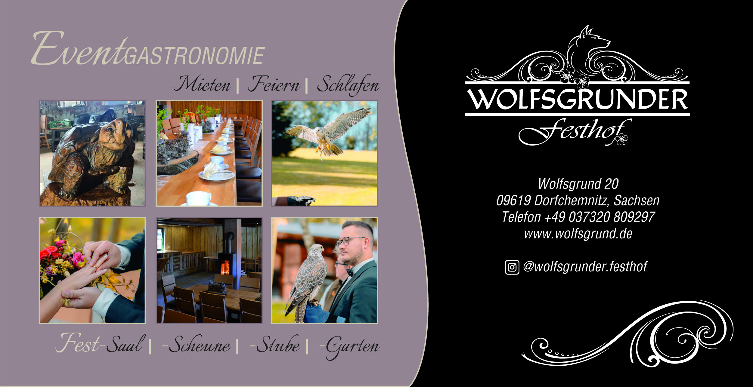 Hochzeit - Erzgebirge - Der Wolfsgrunder Festhof bietet eine Viehlzahl an Gestaltungsmöglichkeiten - Wolfsgrunder Festhof