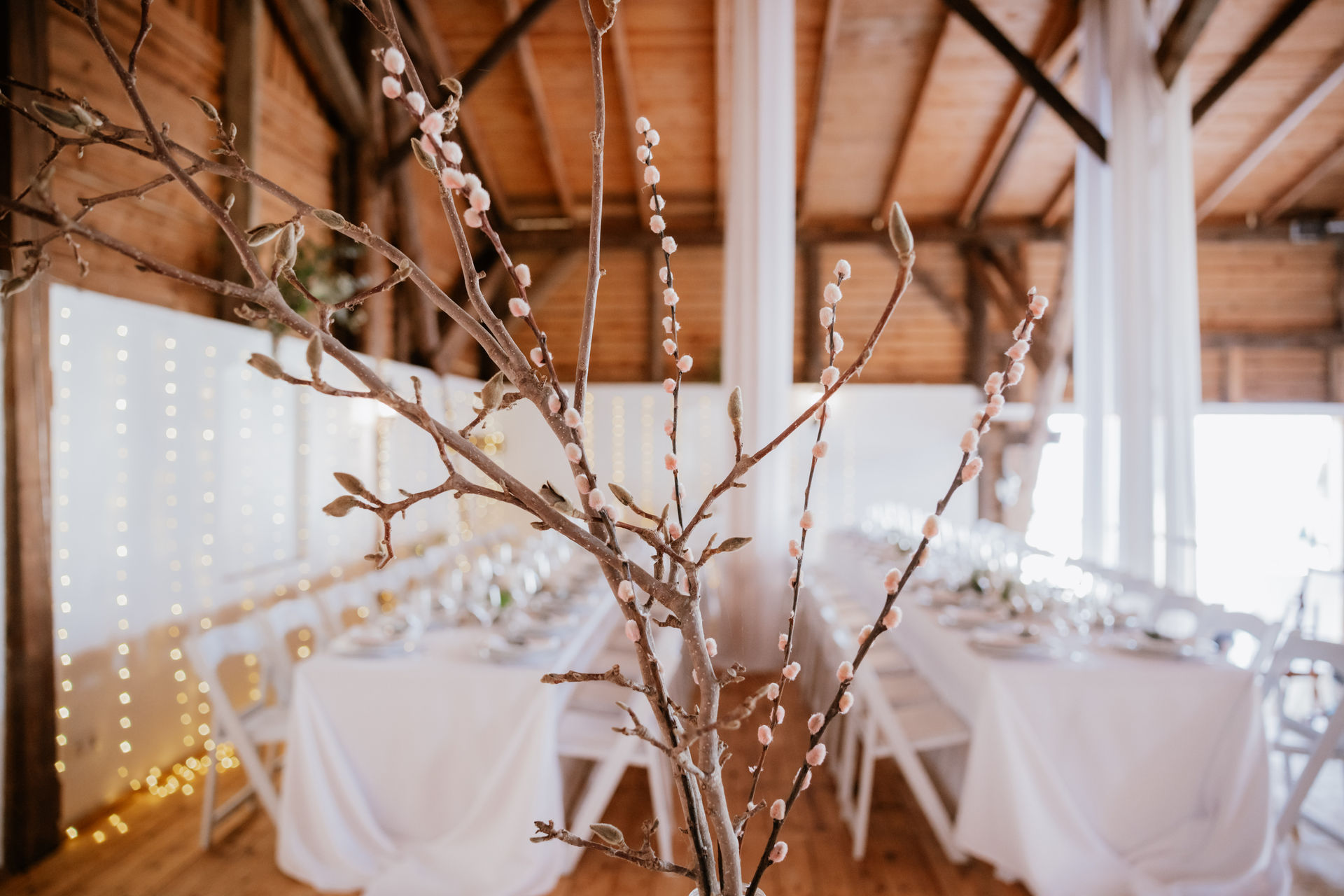 Hochzeit: Barn: dinner - SOHL FARM