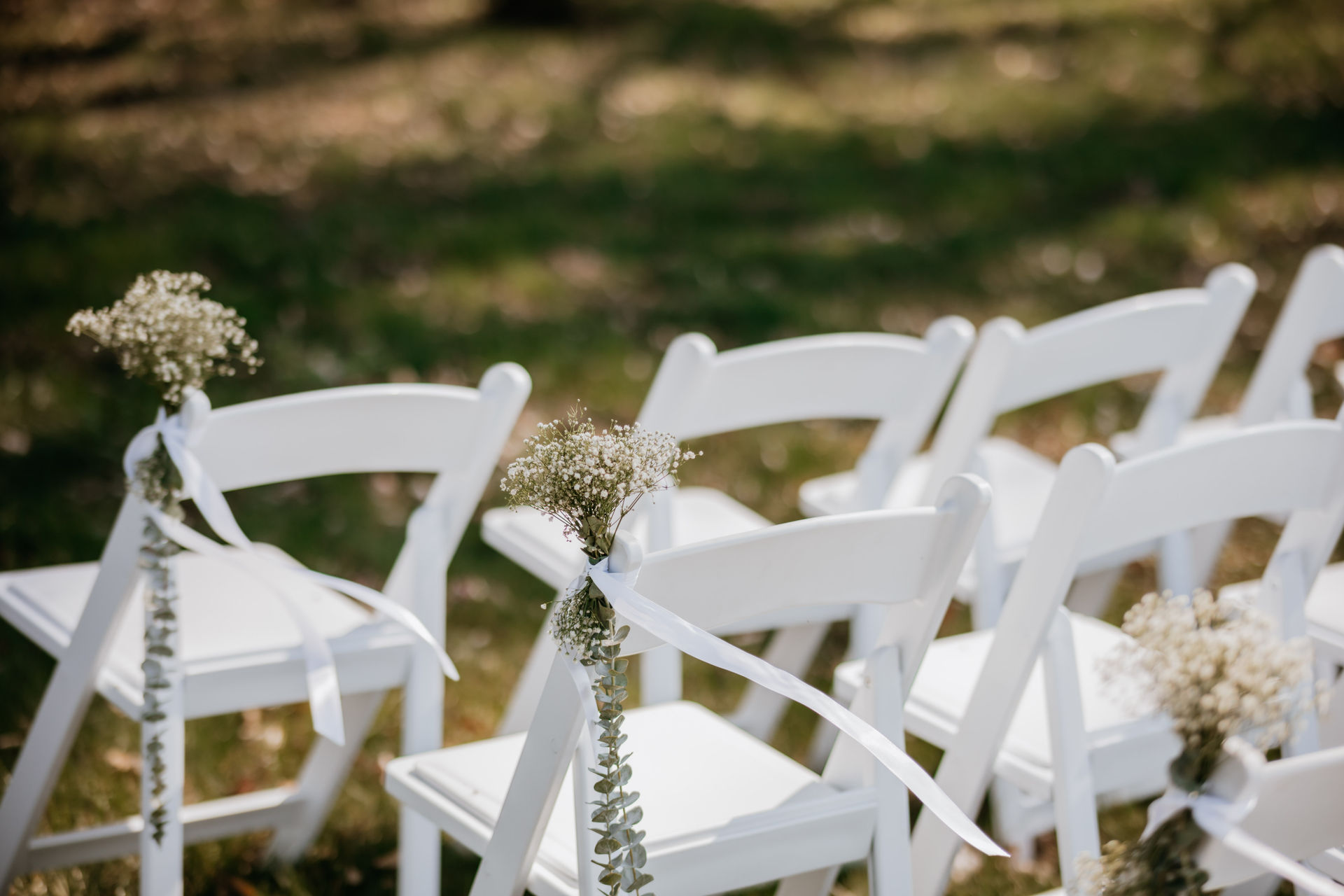 Hochzeit: Ceremony: seating - SOHL FARM