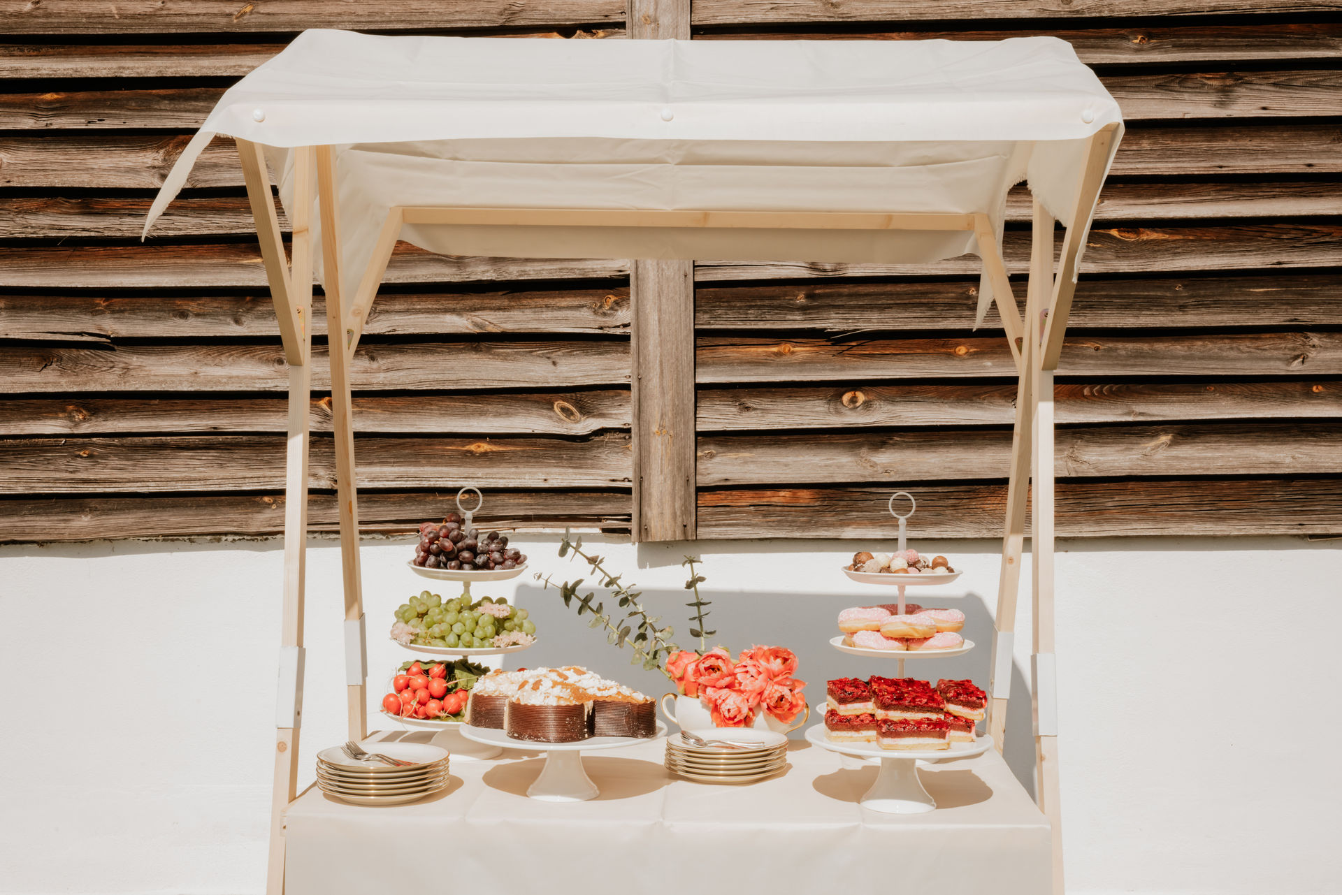 Hochzeit: Reception: stall - SOHL FARM