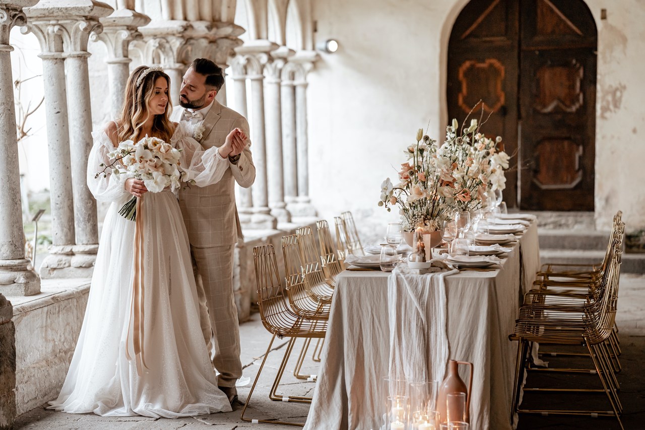 Historische Hochzeitslocation Abtei Rommersdorf Information about the banquet halls Cloister
