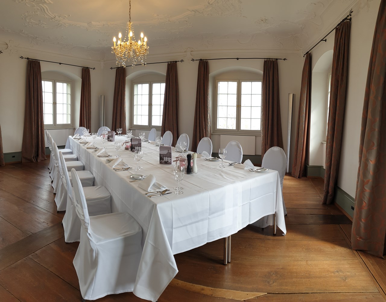 Schloss Freudenfels AG Angaben zu den Festsälen Festsaal