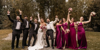 Mariage - Hurden - Vor dem Springbrunnen - Park Thalvie