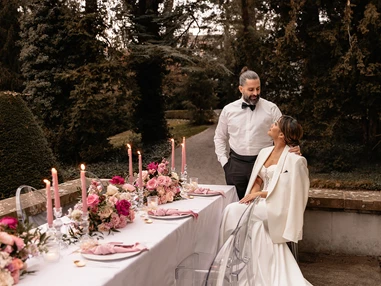 Hochzeit: Auf der Thalvie Terrasse - Park Thalvie