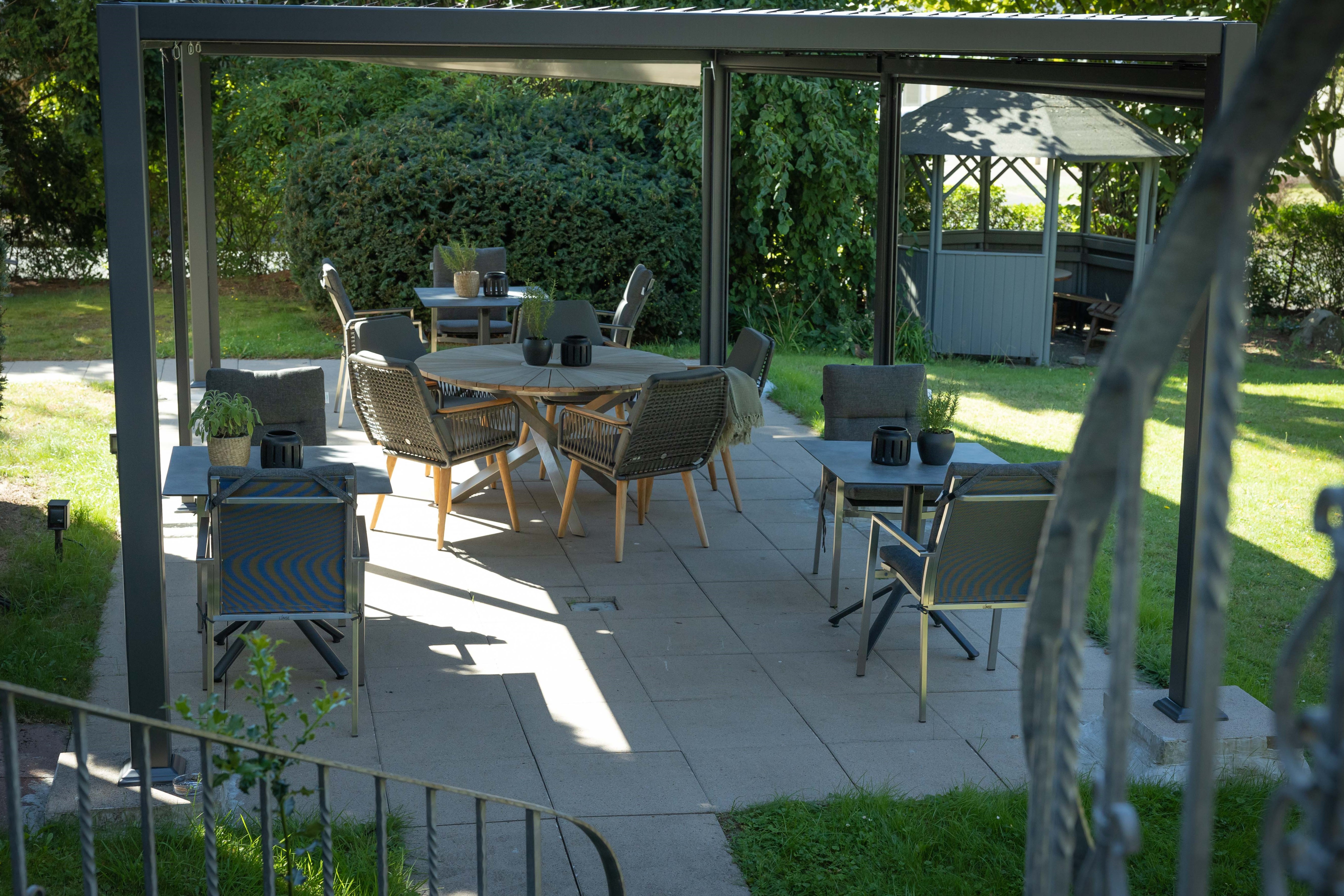 Hotel Stadt Hamburg ***superior Angaben zu den Festsälen Garten