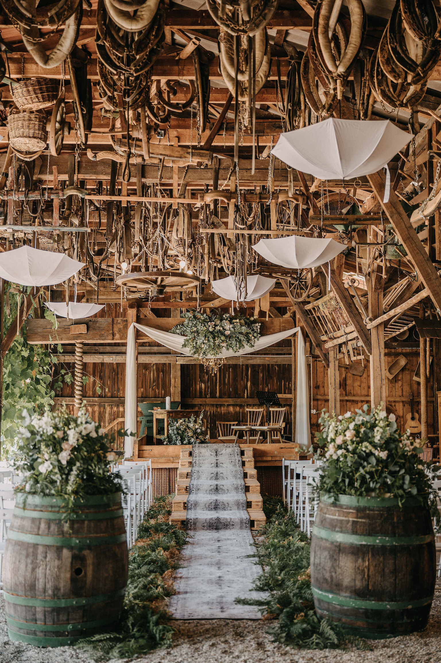 Hochzeit: Schlechtwetter Option - Weingut Holler