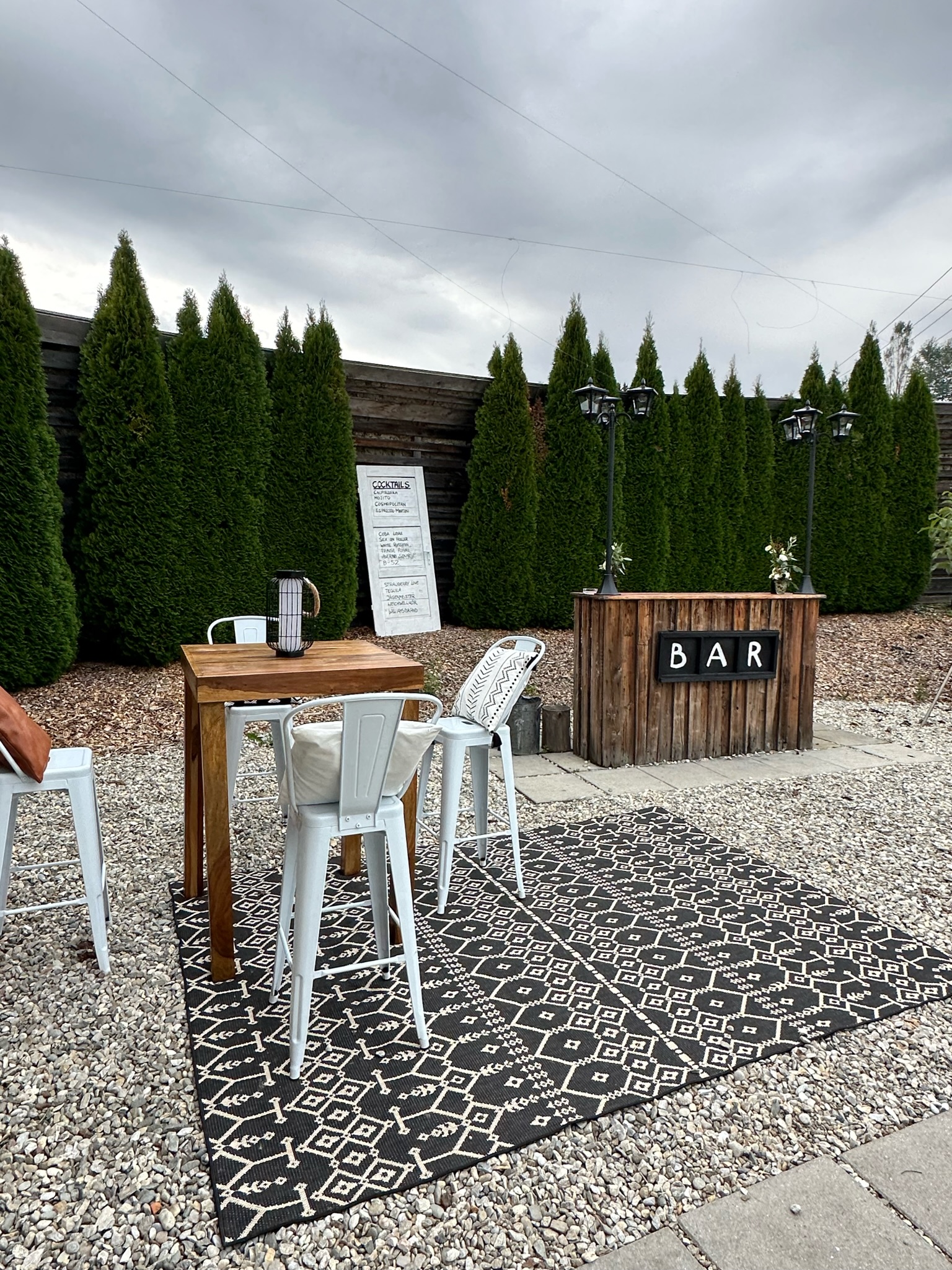 Hochzeit: Terrasse Scheune - Weingut Holler