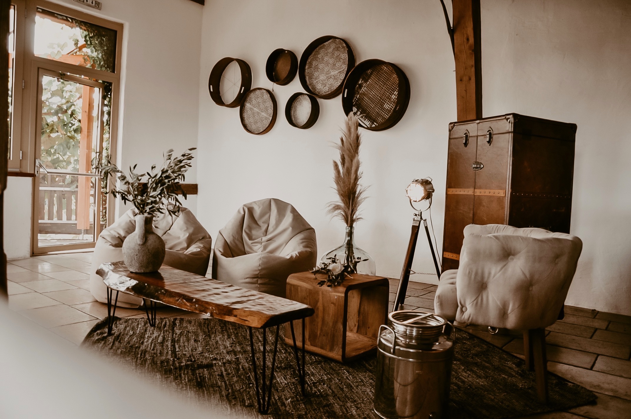 Hochzeit: Lounge Weingut Abend - Weingut Holler