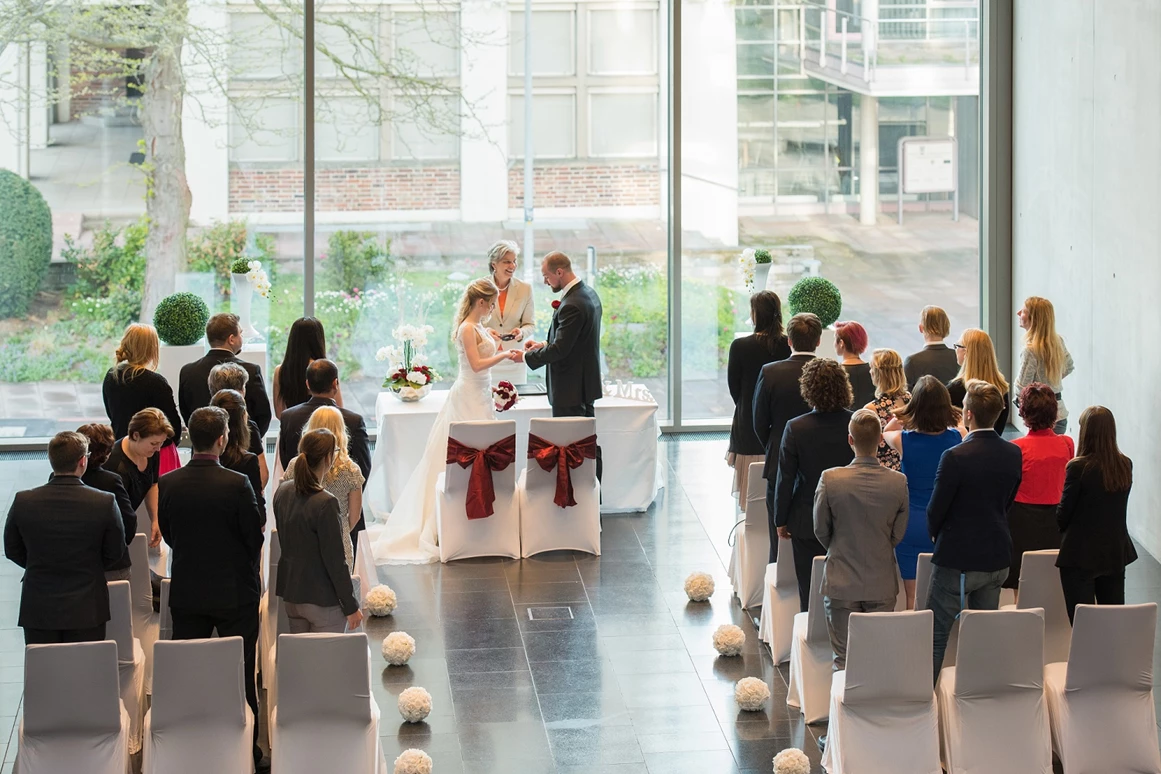 Hochzeit: Trauung im Atrium - DAS K - Kultur- und Kongresszentrum