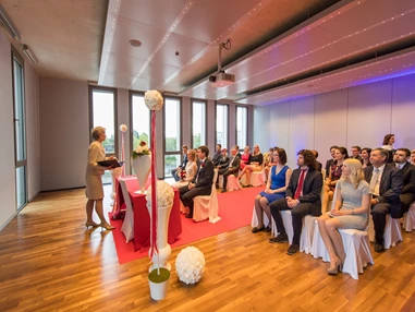 Hochzeit: Trauung im Veranstaltungsraum - DAS K - Kultur- und Kongresszentrum