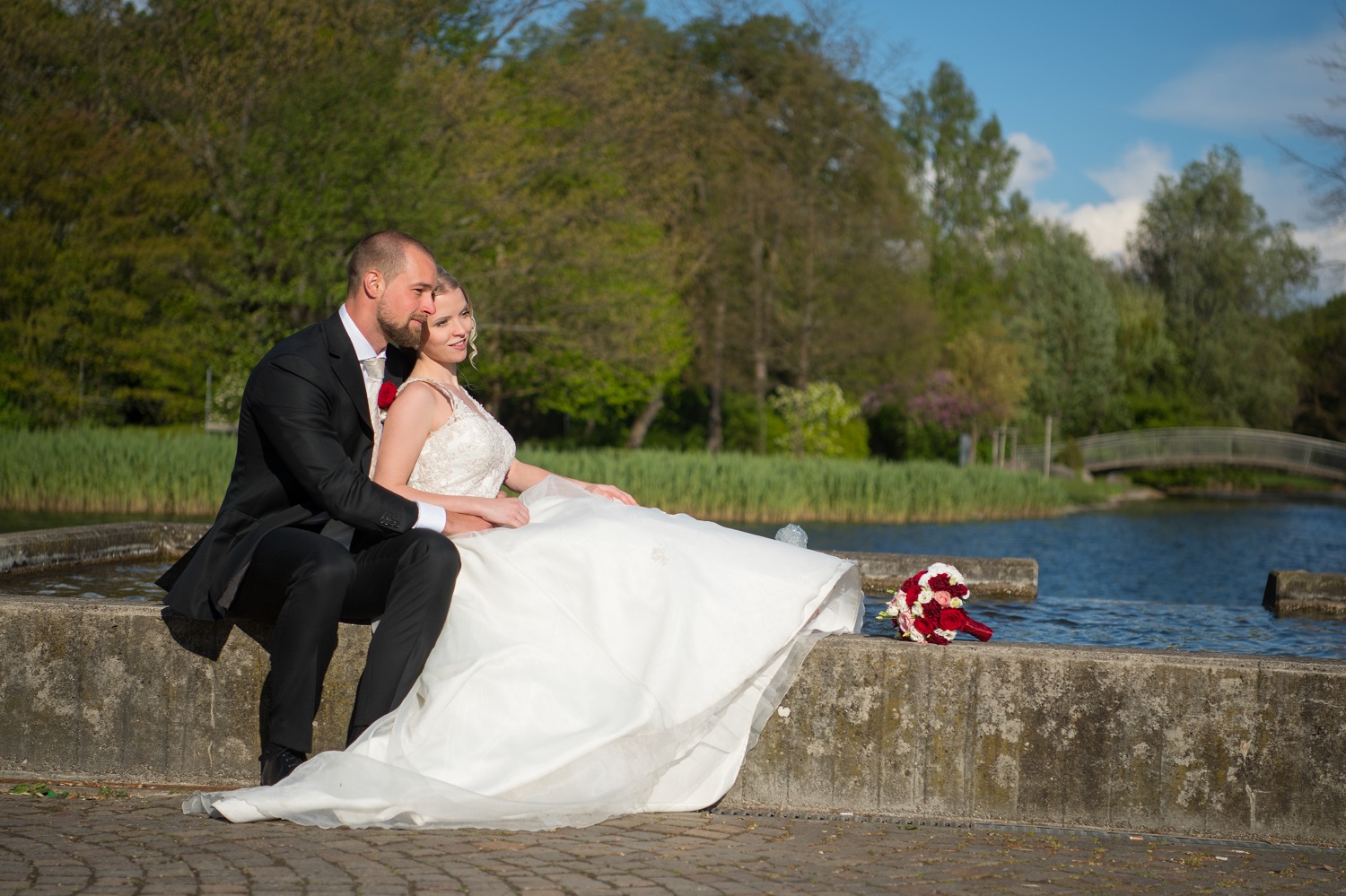 Hochzeitslocation: Fotoshooting am See - DAS K - Kultur- und Kongresszentrum