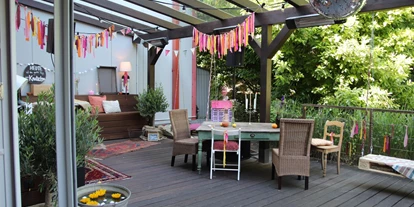 Wedding - Troisdorf - Überdachter Außenbereich - Weinquelle - Eventraum