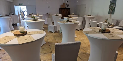 Wedding - Troisdorf - Deko kann jeder Mieter individuell nach seinem Geschmack mitbringen. - Weinquelle - Eventraum