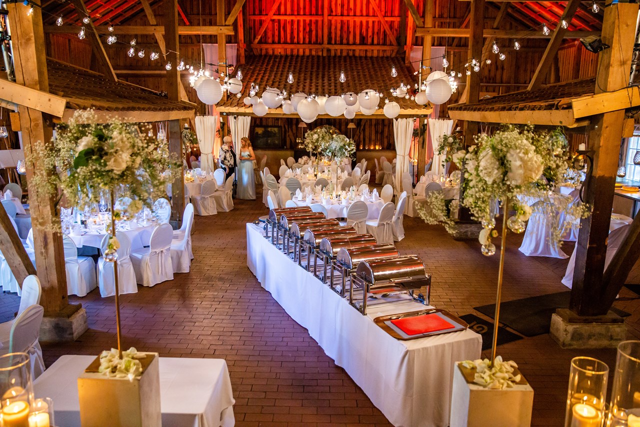 Hotel Gut Altona Informatie over de balzalen Festival schuur