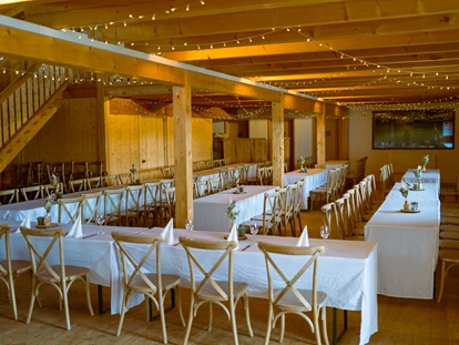Hochzeit - Bad Herrenalb - Eventscheune mit Bestuhlung - Freizeitpark Rotfelden