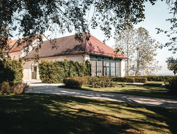 Hochzeit: Heiraten und Feiern in der Orangerie, Wintergarten, Schloss Wolfsegg - Schloss Wolfsegg