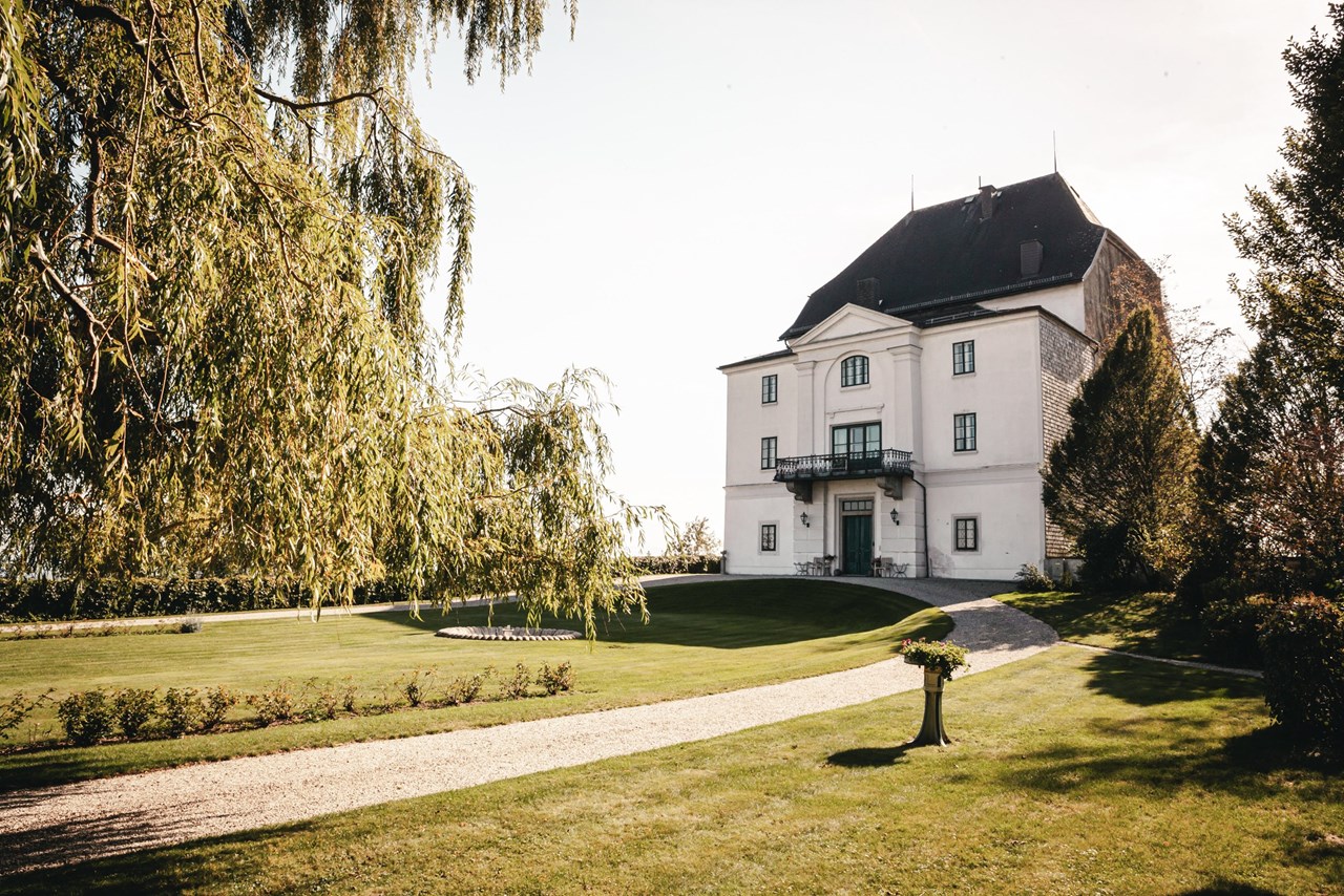 Schloss Wolfsegg Informatie over de balzalen Het park