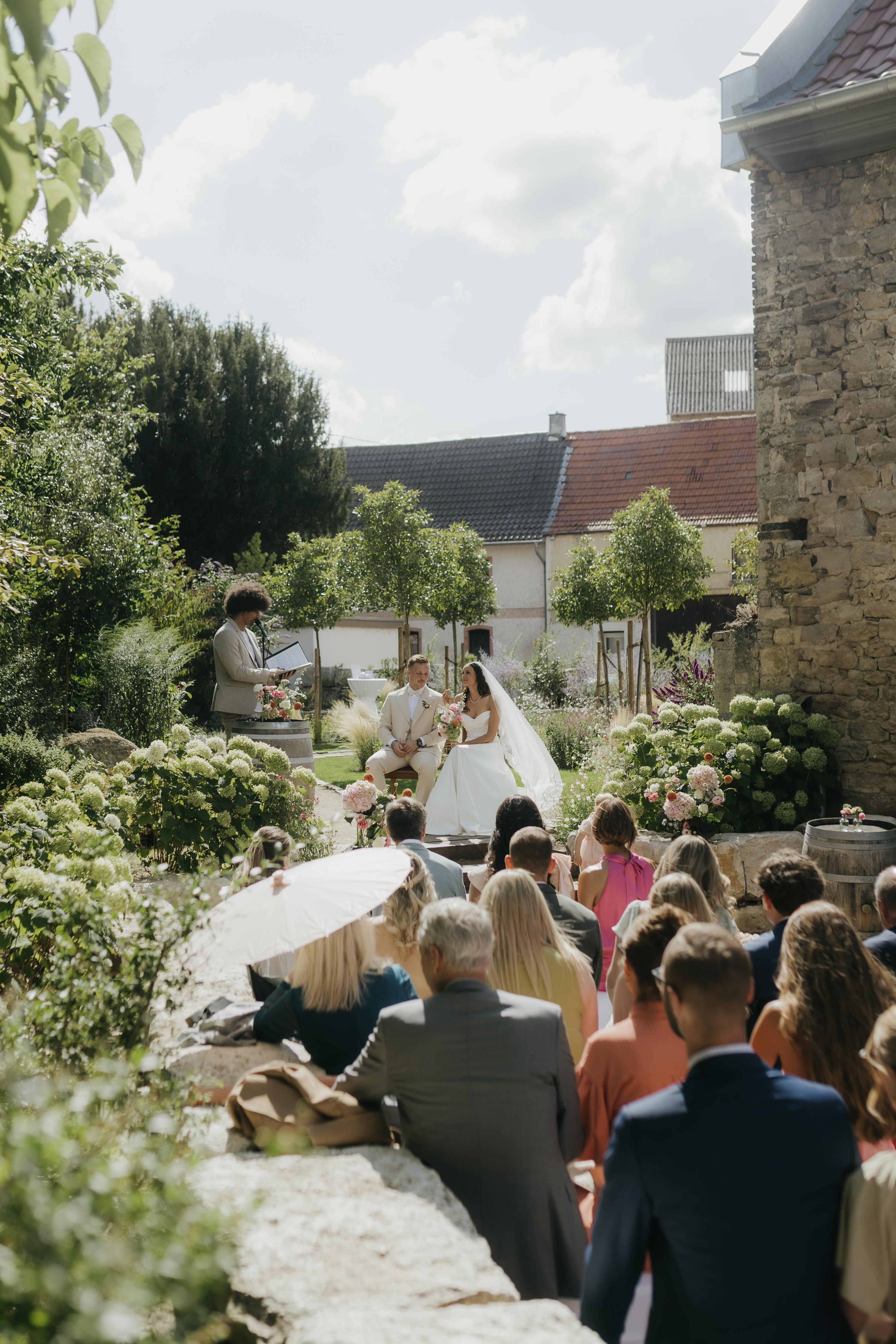Gut & Gastlich Stallmann-Hiestand Informations sur les salles de bal cérémonie de mariage en plein air