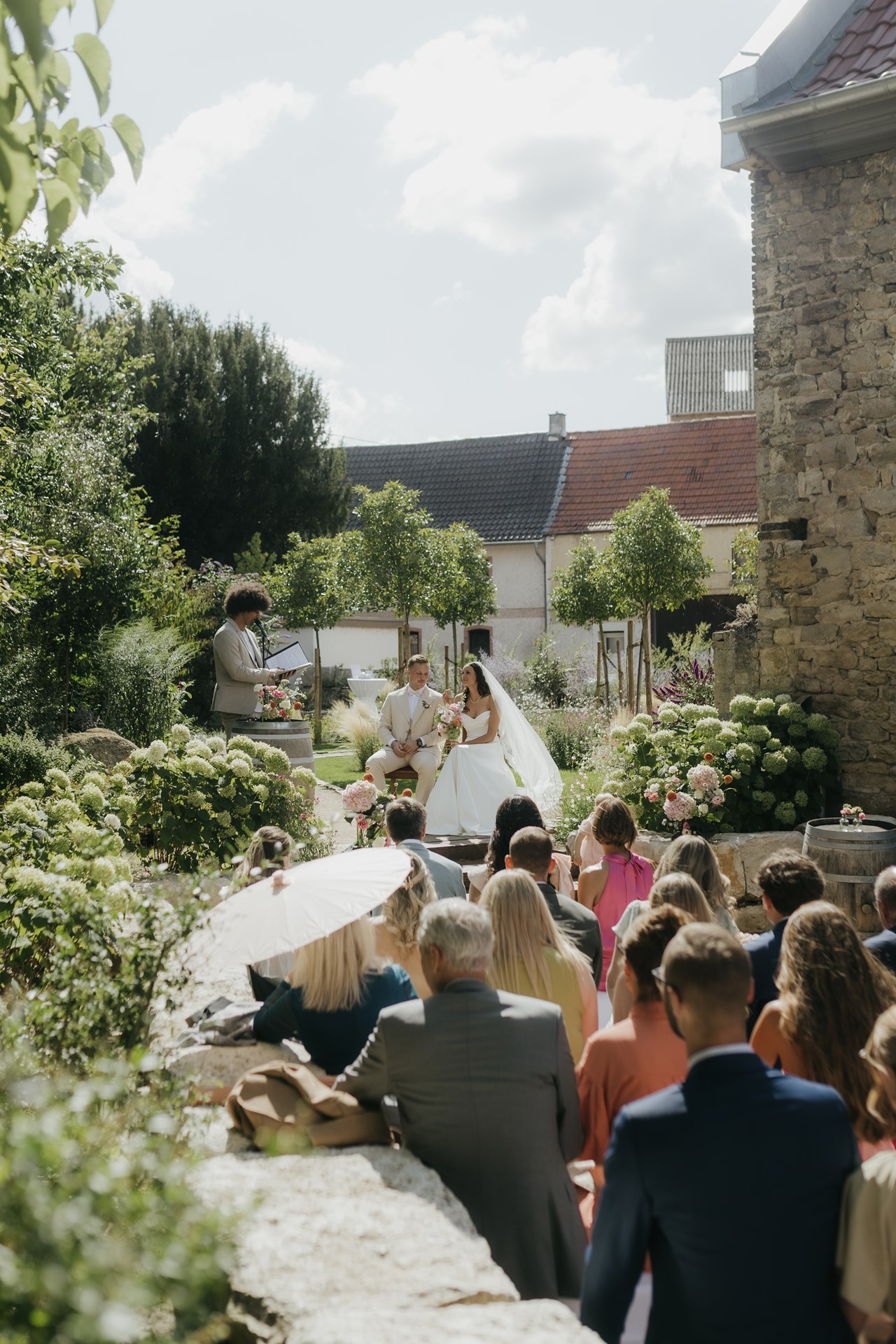 Gut & Gastlich Stallmann-Hiestand Informations sur les salles de bal cérémonie de mariage en plein air