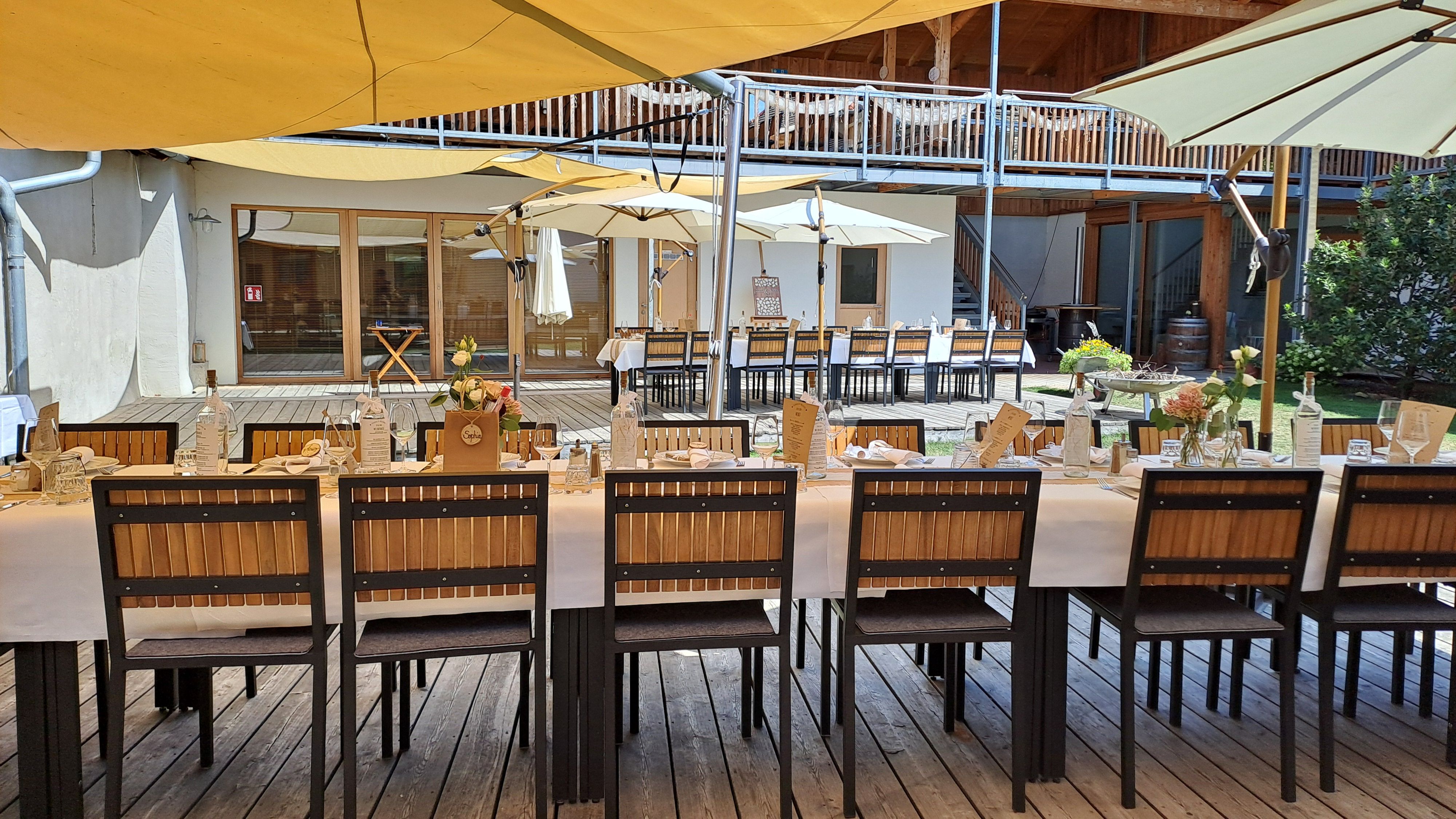 Quartier35 Informatie over de balzalen Binnenplaats