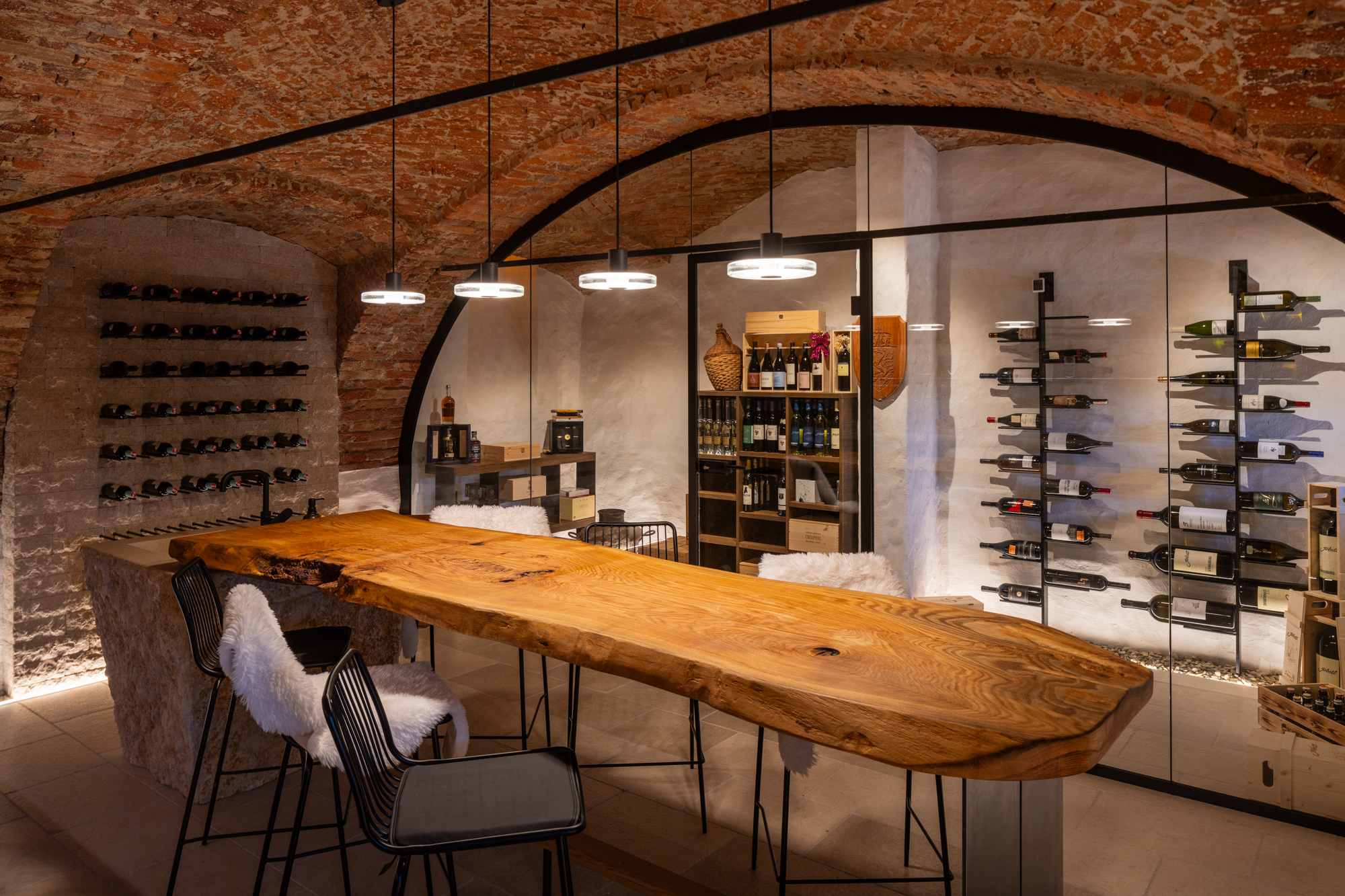 Domaine Sernau Informatie over de balzalen Premium wijnkelder