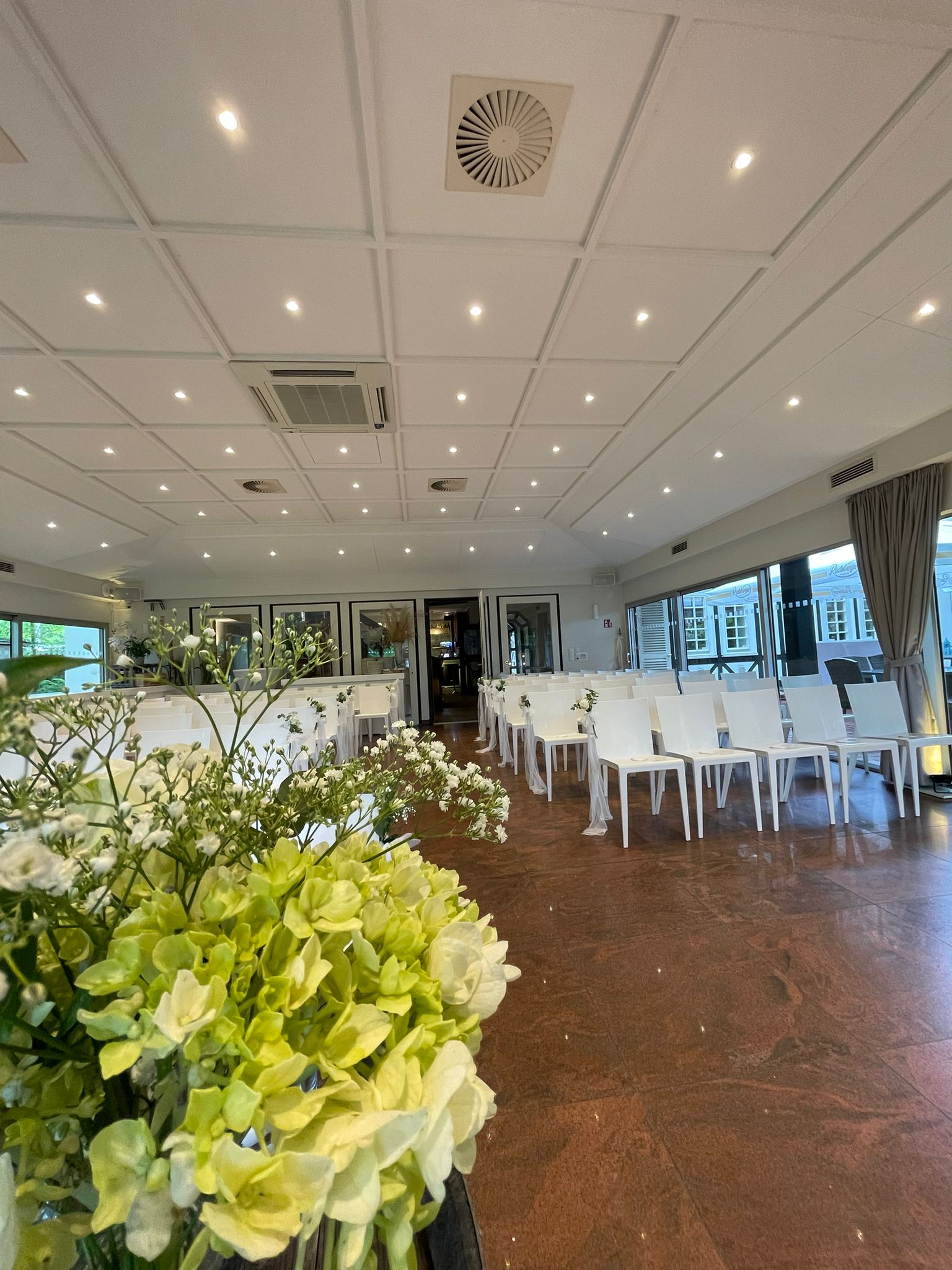 Herrenhaus Buchholz Event GmbH Informazioni sulle sale da ballo Giardino d'inverno panoramico