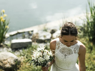 Hochzeitslocation: Der BERGBAUR bietet zahlreiche Plätzchen für unvergessliche Hochzeitsfotos. - BergBaur
