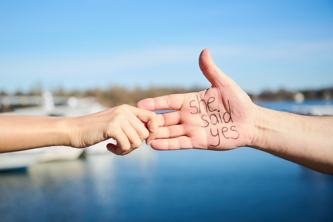 Hochzeit: She said Yes! - Filterhaus Werder