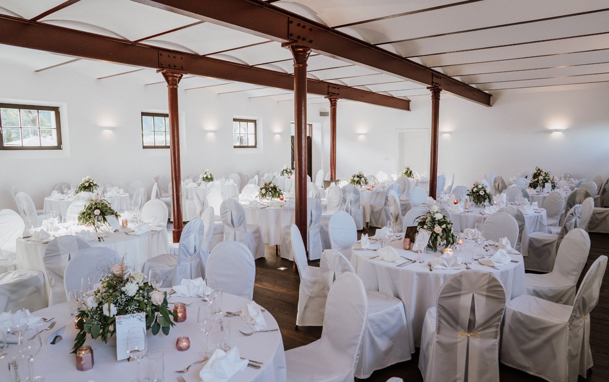 Gut Atschreith Informatie over de balzalen Grote balzaal