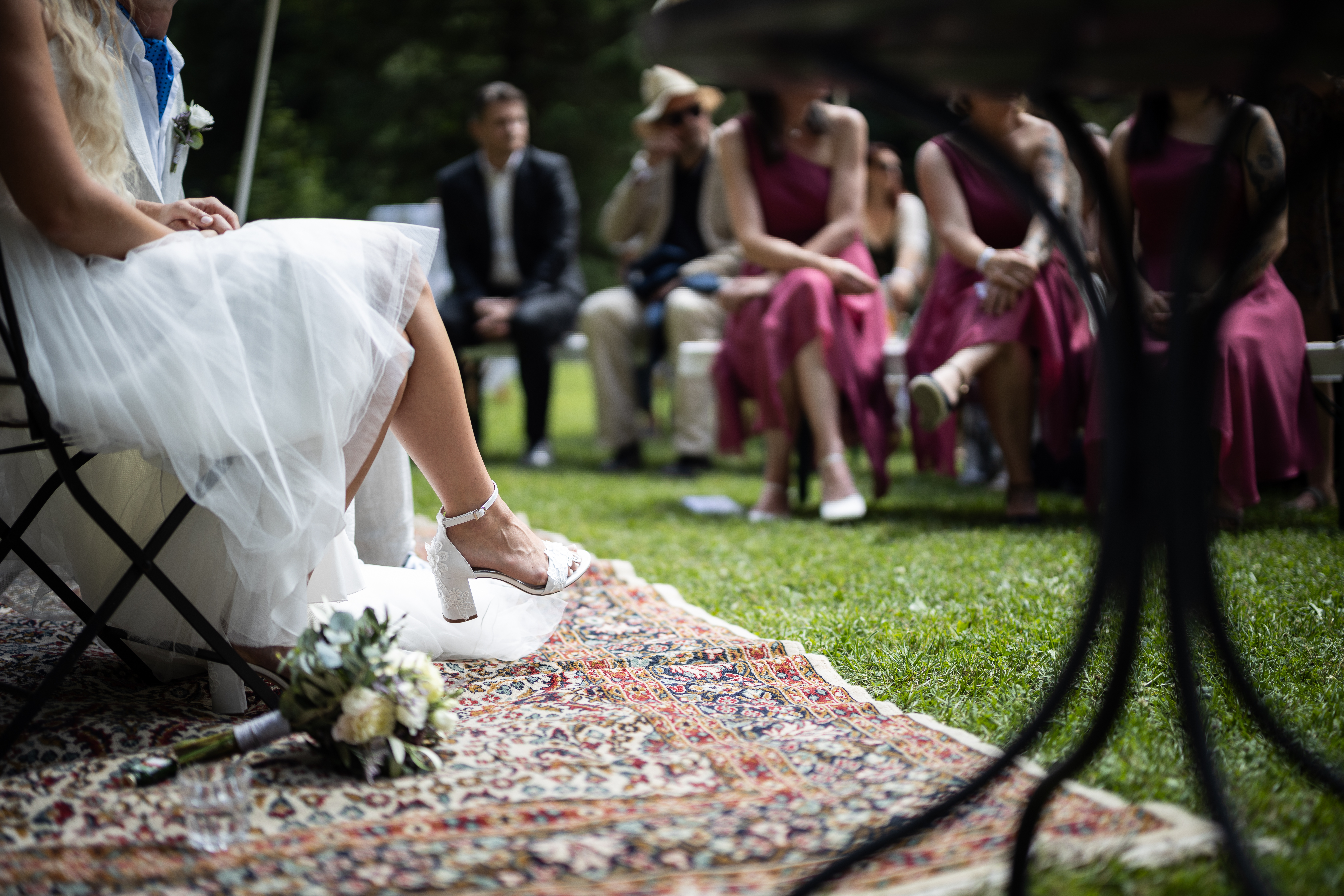 Hochzeit: 'H' an der Ach