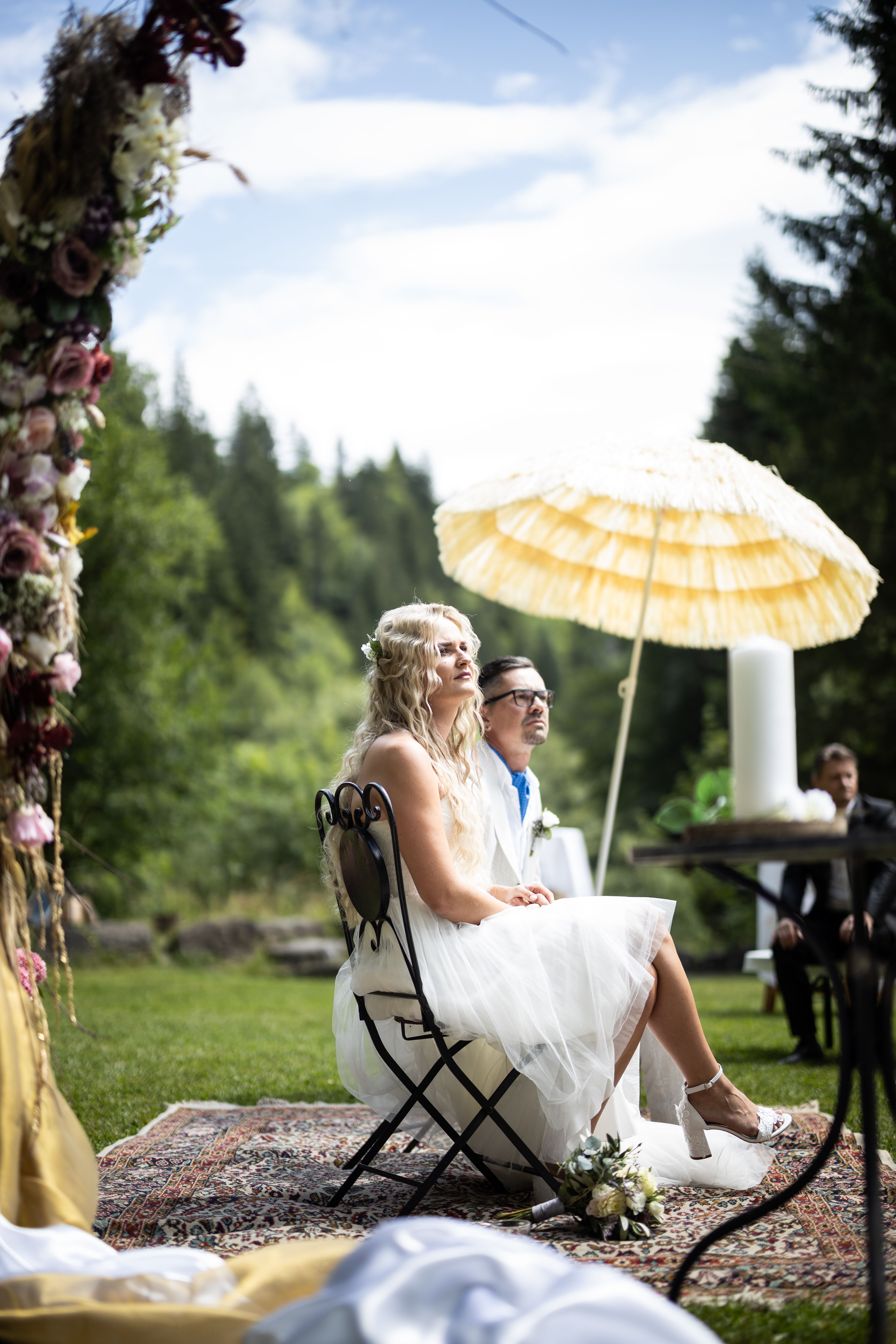 Hochzeit: 'H' an der Ach