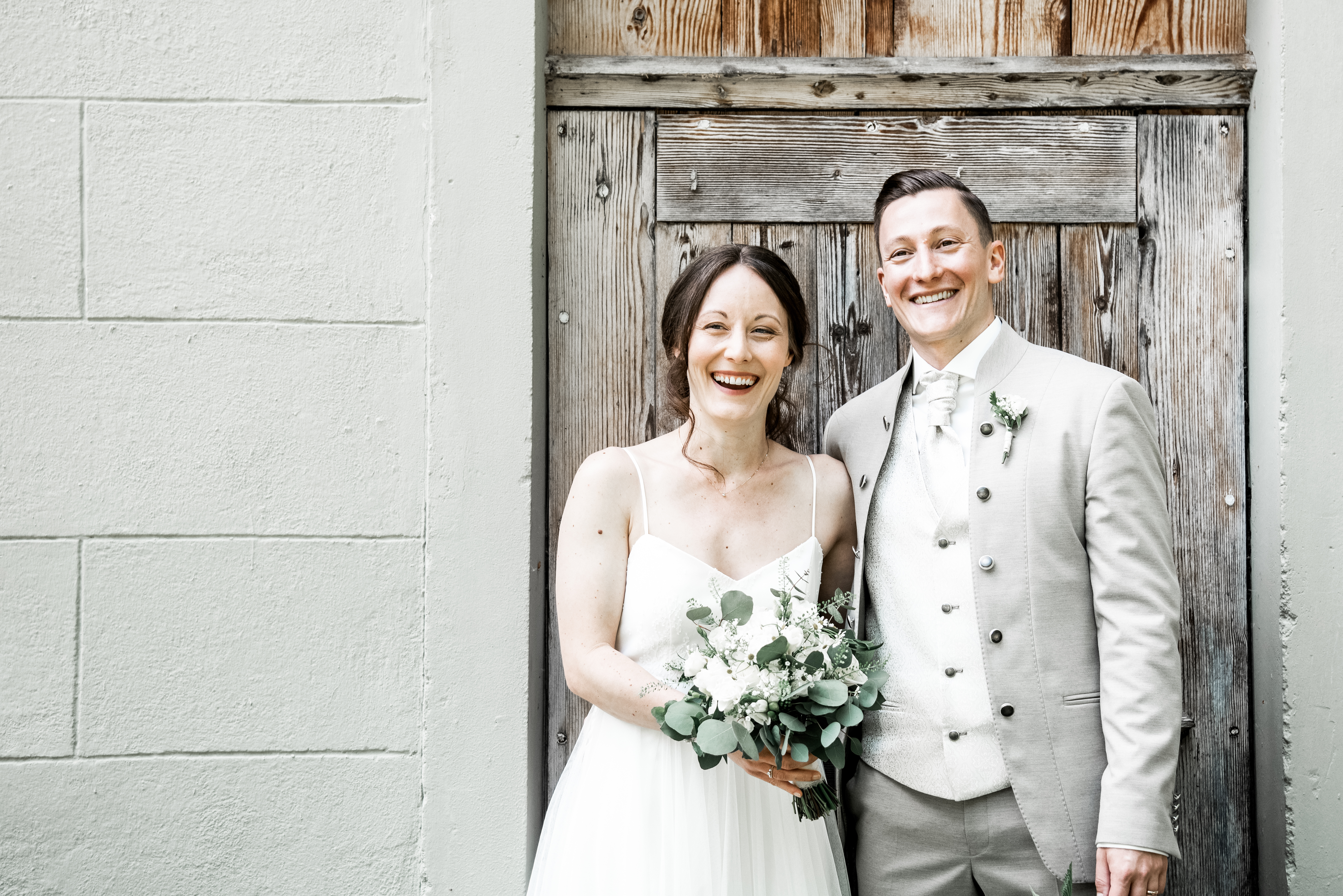 Hochzeit: 'H' an der Ach