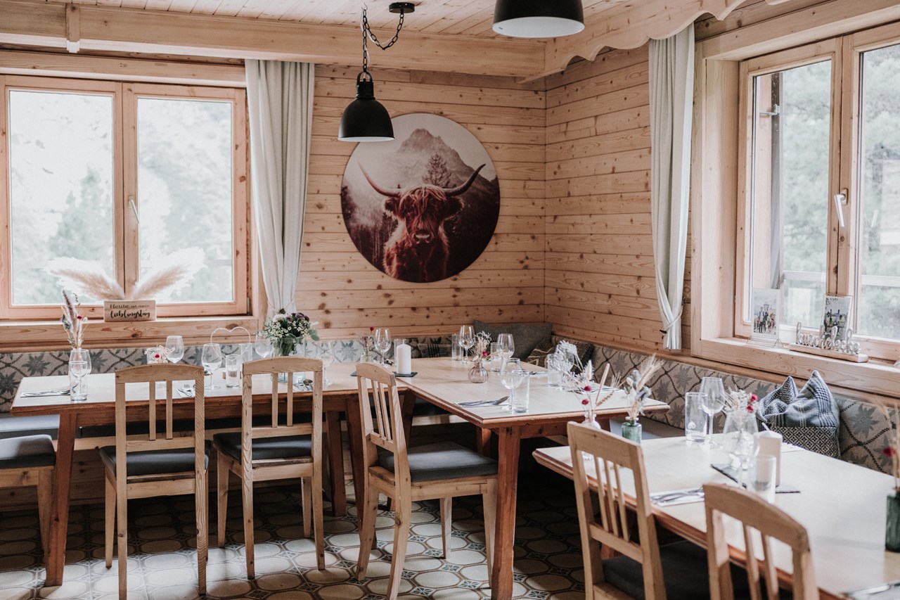 Grawandhütte Angaben zu den Festsälen Hütte