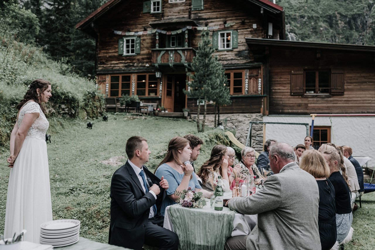 Grawandhütte Angaben zu den Festsälen Outdoor-Platz