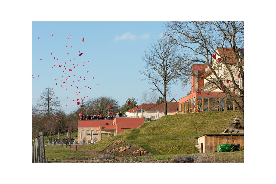 Hochzeit: Luftballons steigen lassen - Das Eisenberg