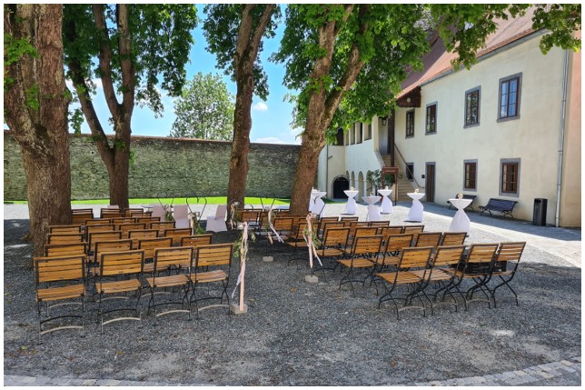 Hochzeit - Personenanzahl - Südburgenland - Burghof - Burghotel Schlaining