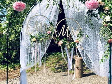 Hochzeit: Traubogen im Freien - Der Schönaicher Fürst