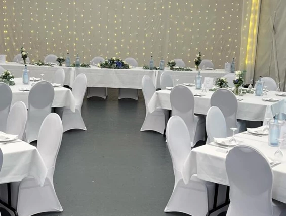 Hochzeit: Dekorierte Tische - Der Schönaicher Fürst